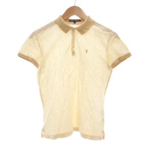 GOLF 美品 ポロシャツ 半袖 S ベージュ系 /UO GY59