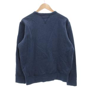 POLO RALPH LAUREN トレーナー スウェット 長袖 ポニー刺繍 裏起毛 M 青 ブルー /GV GY60