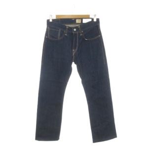 × キャントン オーバーオールズ Canton Overalls デニム ジーンズ 30 青 ダークブルー