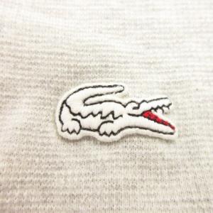 LACOSTE SPORT ポロシャツ ロゴ ワンポイント 4 グレー 半袖 ポロカラー /AH18 GY61