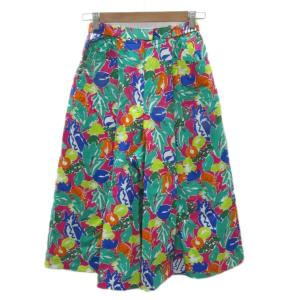 Christian Dior スカーチョ ガウチョパンツ ワイドパンツ 七分丈 総柄 L マルチカラー /SM18 GY61