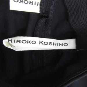 HIROKO KOSHINO フレアスカート 9 黒 ブラック マキシ丈 ロング丈 /SM19 GY61