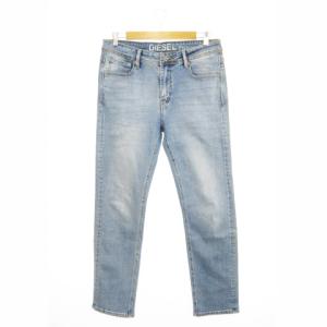 Premium ジーンズ 34 青 ブルー インディゴ 無地 /MN22 GY61