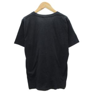 HYSTERIC GLAMOUR Tシャツ カットソー M 黒 半袖 ロゴプリント ラウンドネック /SY10 GY61