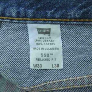 Levi's デニムパンツ 33 ブルー