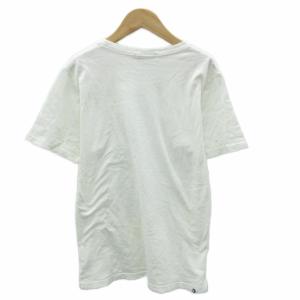 HYSTERIC GLAMOUR Tシャツ カットソー 半袖 M 白 プリント ラウンドネック /SY47 GY61