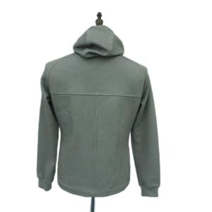 EPOCA UOMO ジャケット パーカー 46 M グレー フード付き ミドル丈 /HO41 GY61
