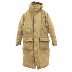 ダウンコート ロング フード スタンドカラー 2 ベージュ /JS GY61