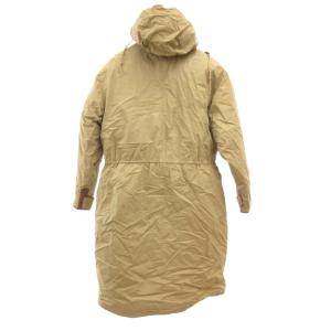 Polo by Ralph Lauren ダウンコート ロング フード スタンドカラー 2 ベージュ /JS GY61