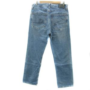 STUSSY GARMENT CO. WORK GEAR デニムパンツ ジーンズ W34 L32 青 ブルー ダメージ加工