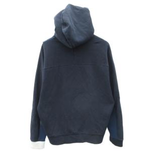 EMPORIO ARMANI パーカー プルオーバー M 紺 ネイビー カラーブロック 3L1MCA 1JHSZ /SM15 GY61