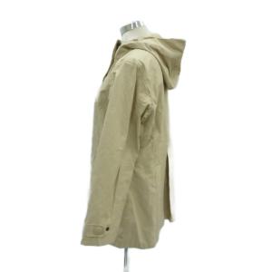 L.L.BEAN ジャケット ミドル丈  M ベージュ フード付き /HO34 GY61