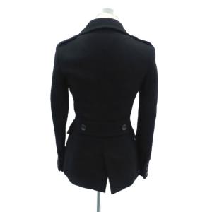 TOMMY HILFIGER Pコート ピーコート ショート丈 2 M 黒 ブラック /HO35 GY61