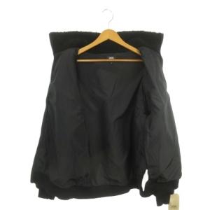 VANS M Boa Fleece JKT ボアフリースジャケット 上着 L 黒 ブラック 白 ホワイト スタンドカラー