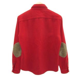 BEAUTY&YOUTH UNITED ARROWS ネルシャツ L 赤 レッド 長袖 エルボーパッチ /SM53 GY61