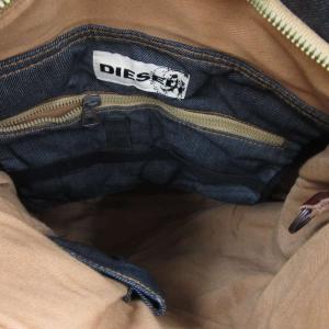 DIESEL デニムトートバッグ ショルダーバッグ 2WAY 青 ブルー /SM12 GY61