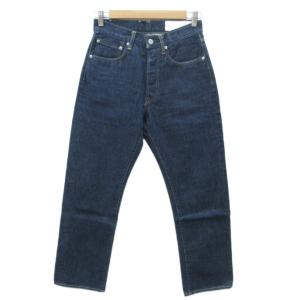 DENIM デニムパンツ ジーンズ インディゴ ボタンフライ ロング丈 /YS39 GY61