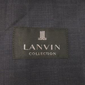 LANVIN COLLECTION ジャケット 上着 46 紺 ネイビー 無地 ノッチドラペル 長袖 /MN22 GY61