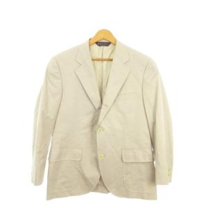 テーラードジャケット 上着 38SHT ベージュ 長袖 パッチポケット /MN23 GY61