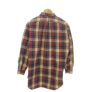 RALPH LAUREN シャツ L ベージュ チェック柄 ボタンダウンカラー 長袖 /AO25 GY61