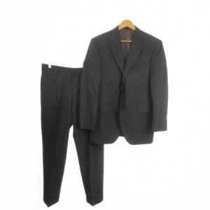 セットアップ シングルスーツ 36L グレー 長袖 ノッチドラペル 2つボタン /AO11 GY61