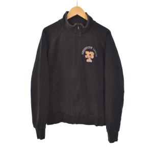 ジップアップ ジャケット ブルゾン M 黒 ブラック GY58