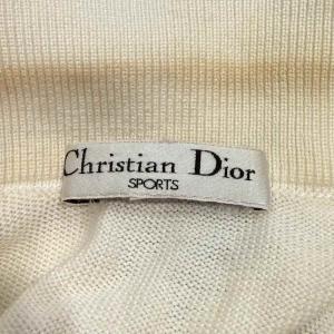 Christian Dior ニット セーター 半袖 ボーダー M マルチカラー GY58