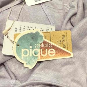 gelato pique タグ付き キャミワンピース シアー シースルー F グレージュ GY58