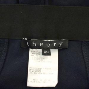 Theory レギンスパンツ XS 黒 ブラック ウエストゴム スキニーシルエット フルレングス /LP GY61