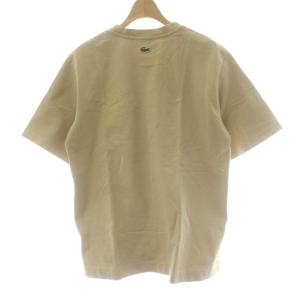 LACOSTE Tシャツ 3 ベージュ 半袖 ラウンドネック ロゴワッペン /PP GY61