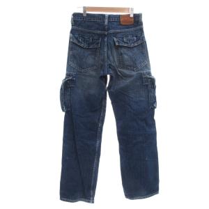 Levi's 503 カーゴパンツ デニム W30 L33 インディゴ  ウォッシュ加工