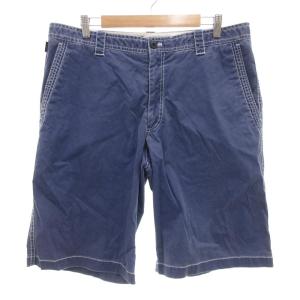 ハーフパンツ ショート ジップフライ ストレッチ 52 紺 ネイビー /GV GY61