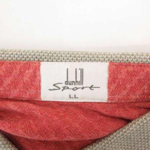 dunhill 美品 ヴィンテージ ポロシャツ ウール LL マルチカラー 長袖 /NL GY61