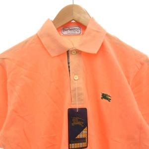 burberrys ヴィンテージ ポロシャツ M オレンジ
