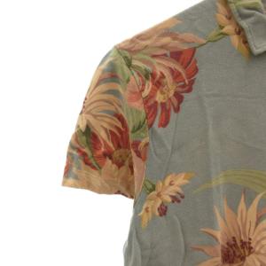 Polo by Ralph Lauren ポロシャツ 花柄 半袖 S 緑 グリーン /FF GY61