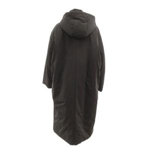 23区 中綿コート フード ロング 34 黒 ブラック /JS GY61