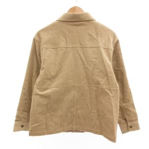 Columbia コーデュロイジャケット ブルゾン ロゴ刺繍 L ベージュ /JS GY61
