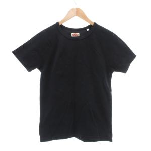 Tシャツ 3 紺 ネイビー ラウンドネック 半袖 ラグランスリーブ /NL GY61