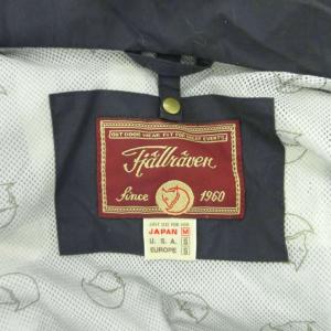 FJALLRAVEN ナイロンジャケット マウンテンパーカー フード付き M 黒 ブラック /YJ GY61