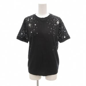Tシャツ 星モチーフ 半袖 34 黒 ブラック /NL GY61