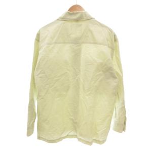 MHL. 美品 シャツ 胸ポケット 長袖 M ライトグリーン /NL GY61