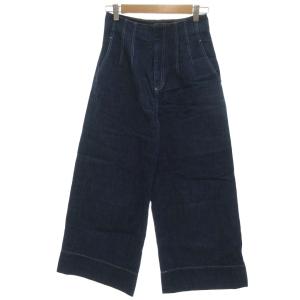 美品 デニムパンツ ジーンズ 36 ワイド ダークインディゴ /AE GY61