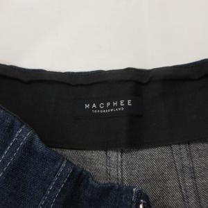 MACPHEE 美品 デニムパンツ ジーンズ 36 ワイド ダークインディゴ /AE GY61