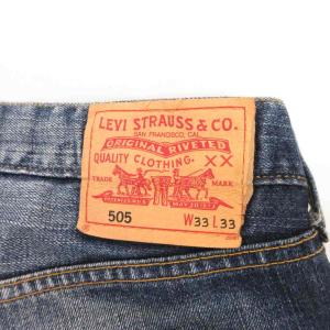 Levi's 505 デニムパンツ W33 L33 インディゴブルー
