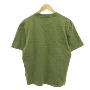 HUGO BOSS Tシャツ 半袖 ラウンドネック ロゴプリント M カーキ /YJ GY61
