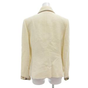 LEONARD ファッション FASHION ツイード セットアップ シャツジャケット パンツ 総裏地 ノーベント 総柄
