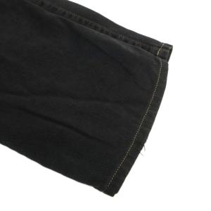 ARMANI JEANS デニムパンツ ジーンズ ストレート ジップアップ 33 黒 ブラック /GV GY61