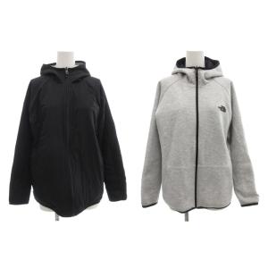 リバーシブル テックエアーフーディ Tech Air Hoodie ジップアップパーカー ロゴ スウェット地
