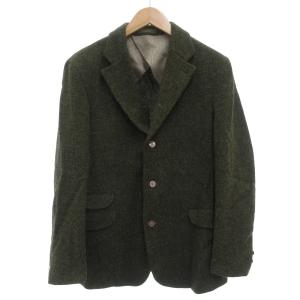 ×アレキサンダー ジュリアン Alexander Julian ウールテーラードジャケット シングル 3B