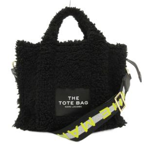 ザ テディ THE TEDDY 2WAY トートバッグ ショルダー 黒 ブラック ボア ロゴ /JS GY61